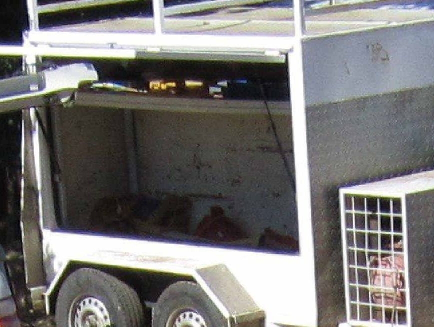 THEFT: The trailer stolen from a Nash Rd property. THEFT: The trailer stolen from a Nash Rd property.